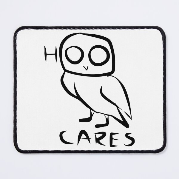 Item preview, owl who cares hoo cares designed and sold by MiraNomegusta.
