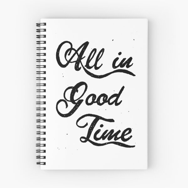 Artikelvorschau, Alles in guter Zeit Kalligraphie-Satz entworfen und verkauft von CJAura by Claire Jane Johnson.