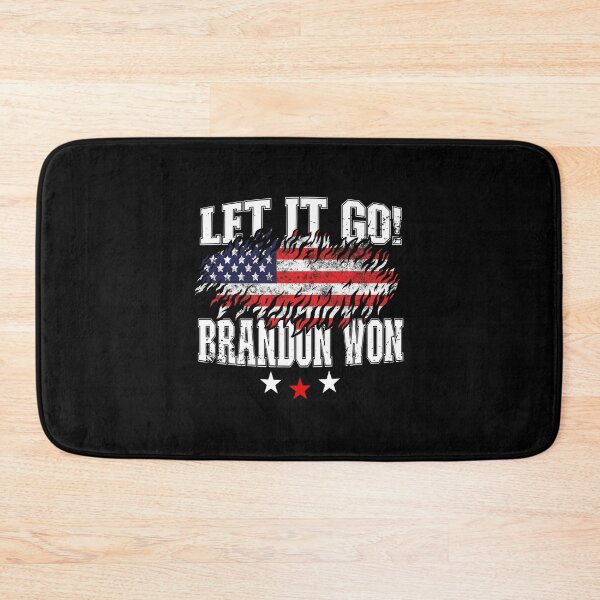 Item preview, Let It Go Brandon Won Funny Pro Biden US Flag designed and sold by Zulfiqqar.