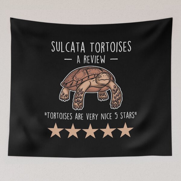 Item preview, Sulcata Tortoise Review designed and sold by Clara Hollins.