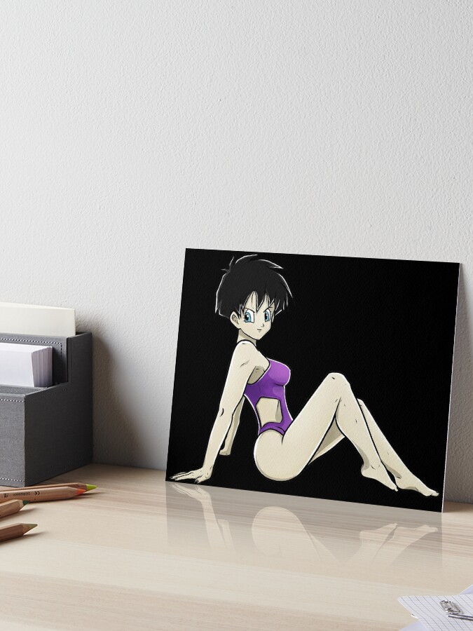 Swimsuit Videl Art Board Print