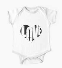 Love in Heart One Piece - Short Sleeve