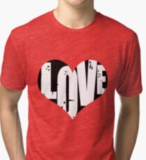 Love in Heart Tri-blend T-Shirt