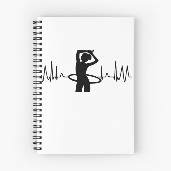 Item preview, Heart Rate Hula Pulse Hoop Hula Women Hula Dance designed and sold by DerNerd.