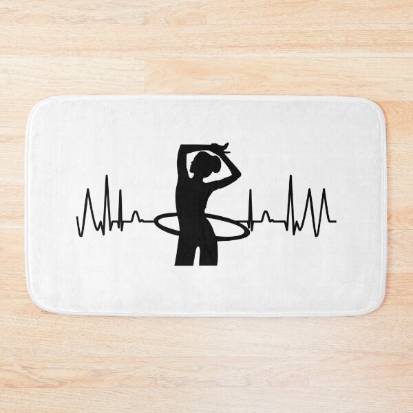 Item preview, Heart Rate Hula Pulse Hoop Hula Women Hula Dance designed and sold by DerNerd.