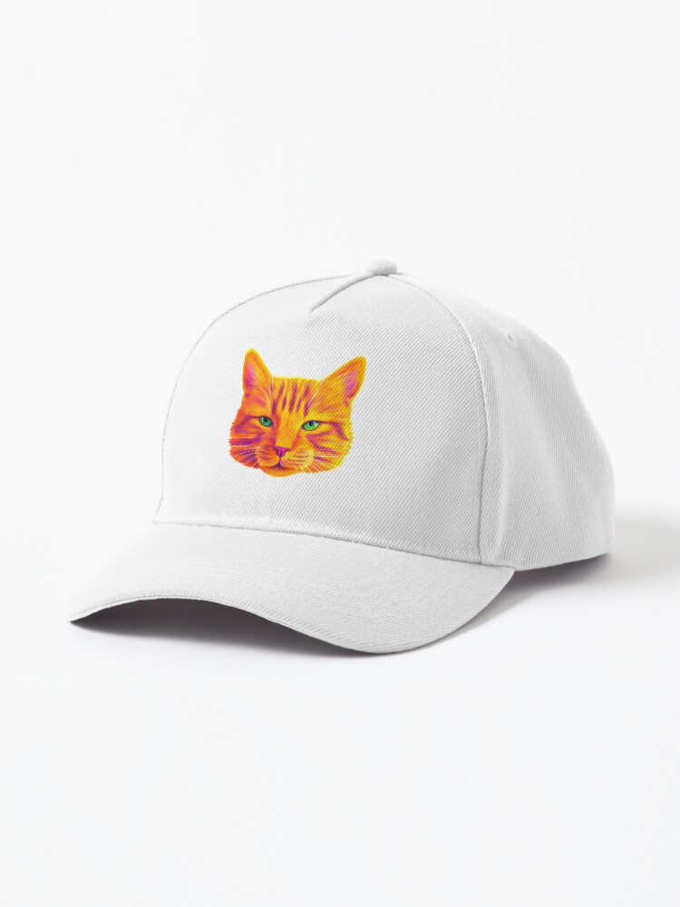 Orange Tabby Cat' Snapback Cap