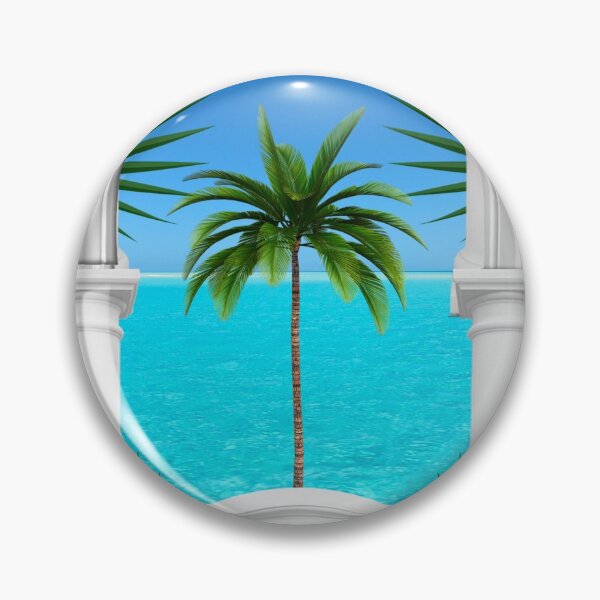 Item preview, Tropical,sea,palmleaf tree,Arch,arches,arcade,columns,statues,Italian style  designed and sold by MariaMarinova.