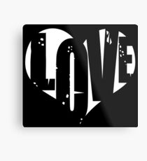 Love in Heart Metal Print