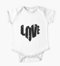 Love in Heart One Piece - Short Sleeve