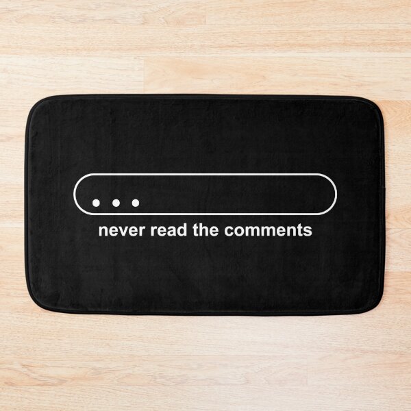 Item preview, Never Read The Comments designed and sold by InfiniteeShop.