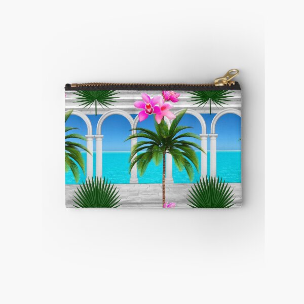 Item preview, Tropical,sea,palmleaf tree,Arch,arches,arcade,columns,statues,Italian style  designed and sold by MariaMarinova.