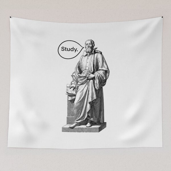 Item preview, Galileo Galilei Wants You To Study designed and sold by EmyBeeDesigns.
