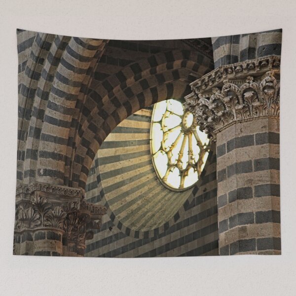 Item preview, Orvieto Cathedral Interior Detail Rose Window designed and sold by Anna Lemos.