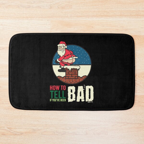 Item preview, How To Tell If You've Been Bad Santa Pooping Down Chimney designed and sold by tronictees.