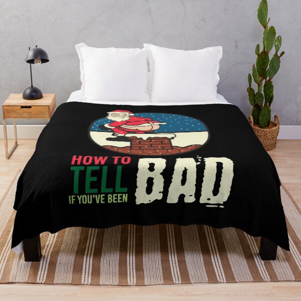 Item preview, How To Tell If You've Been Bad Santa Pooping Down Chimney designed and sold by tronictees.