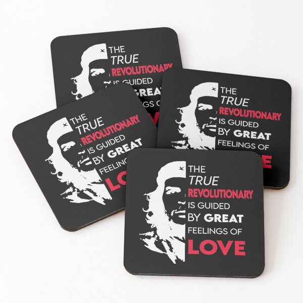 Item preview, Che Guevara The True Revolutionary Quote Black designed and sold by gabyshiny.
