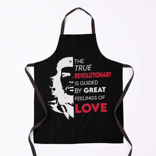 Item preview, Che Guevara The True Revolutionary Quote Black designed and sold by gabyshiny.
