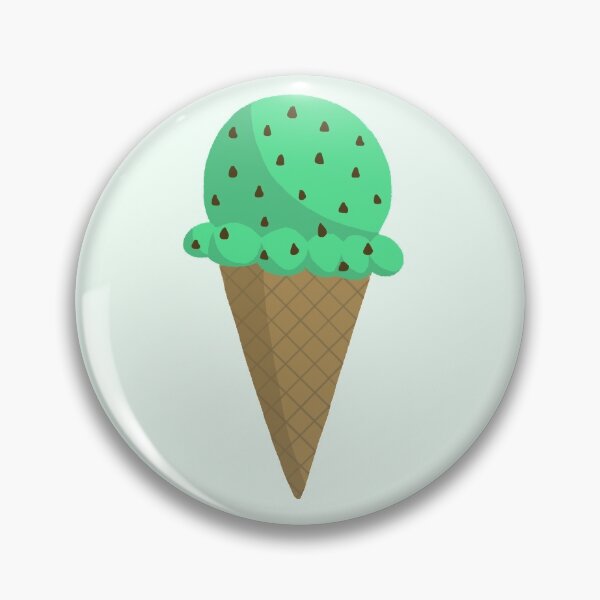 Item preview, Mint Chocolate Chip Ice Cream Cone designed and sold by anna621.