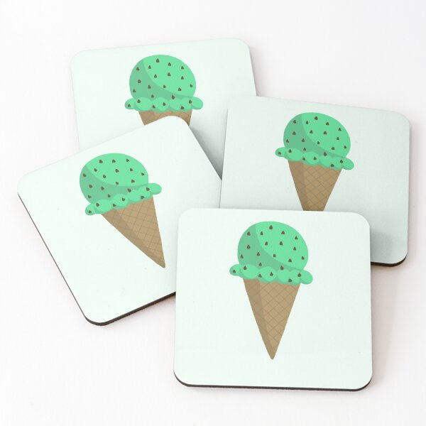 Item preview, Mint Chocolate Chip Ice Cream Cone designed and sold by anna621.