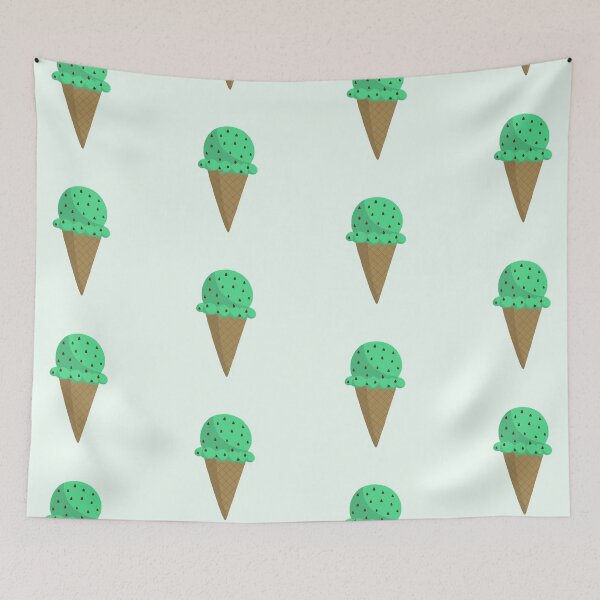 Item preview, Mint Chocolate Chip Ice Cream Cone designed and sold by anna621.