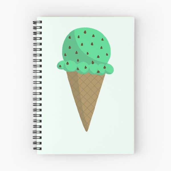 Item preview, Mint Chocolate Chip Ice Cream Cone designed and sold by anna621.