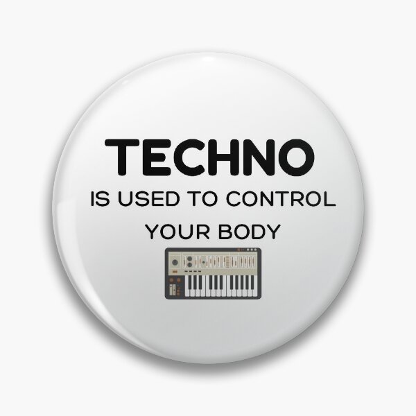Item preview, techno control your body designed and sold by Artycreative1.
