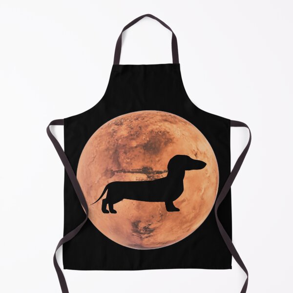 Item preview, dachshund Dog Silhouette in Mars dachshund lover gift designed and sold by alaechamlal.