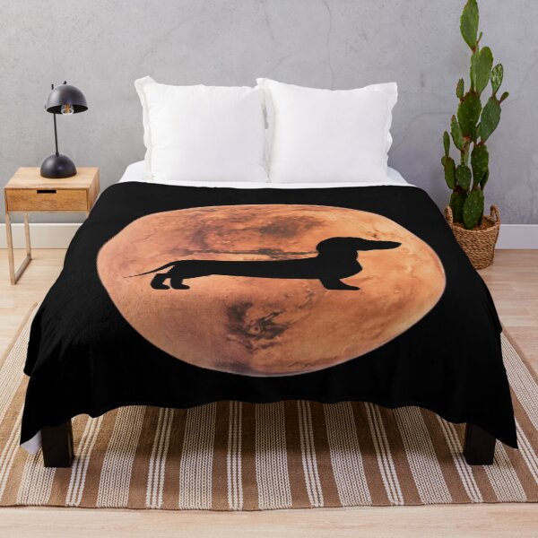 Item preview, dachshund Dog Silhouette in Mars dachshund lover gift designed and sold by alaechamlal.