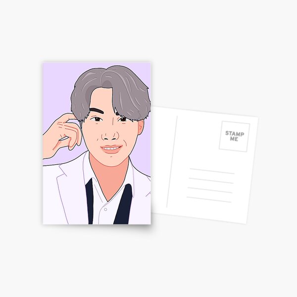 Item preview, BTS - Suga - Portrait designed and sold by MomosDrawing.