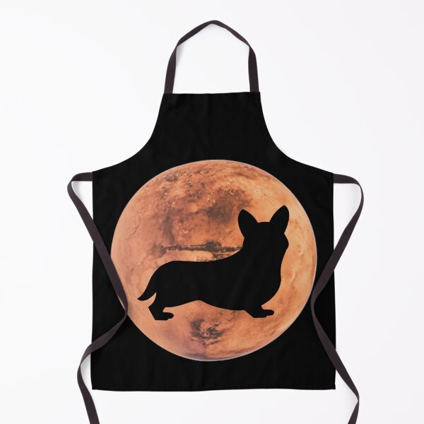 Item preview, corgi Dog Silhouette in Mars corgi lover gift designed and sold by alaechamlal.