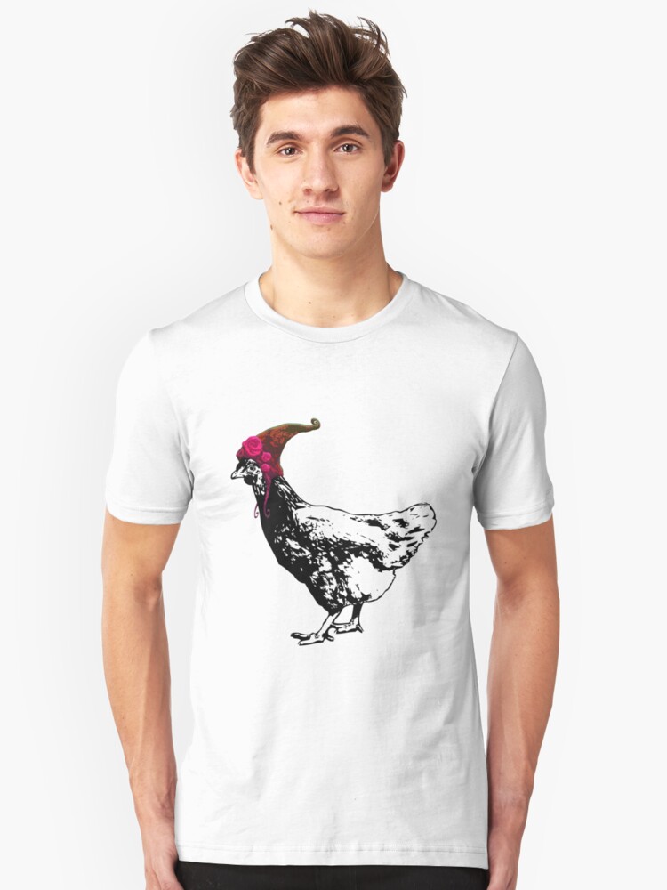 Alternate view of I'll Be Your Pixie Chicken Slim Fit T-Shirt