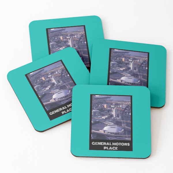 Item preview, General Motors Place- Teal designed and sold by DeadStadium.