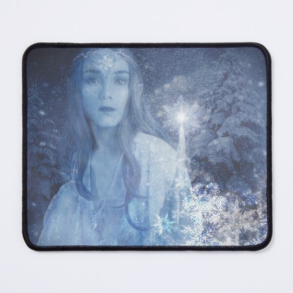 The Ice Queen Winter Fantasy Artwork Mouse Pad