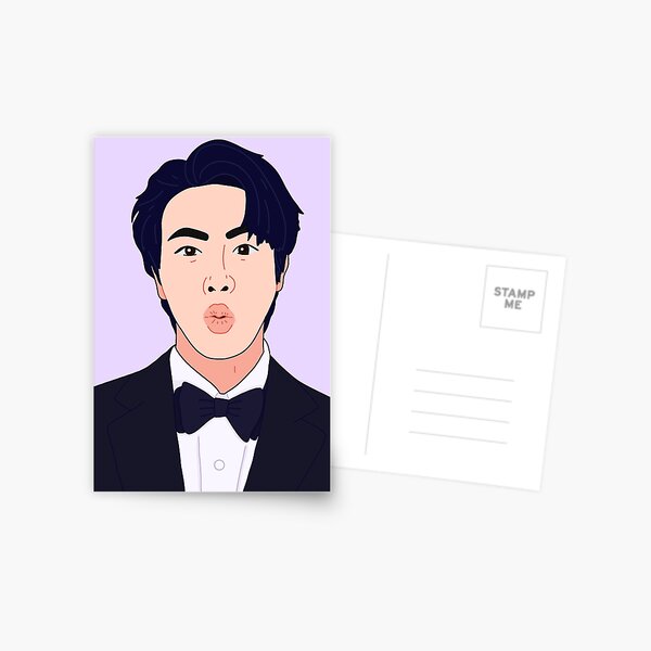 Item preview, BTS - Jin - Portrait designed and sold by MomosDrawing.