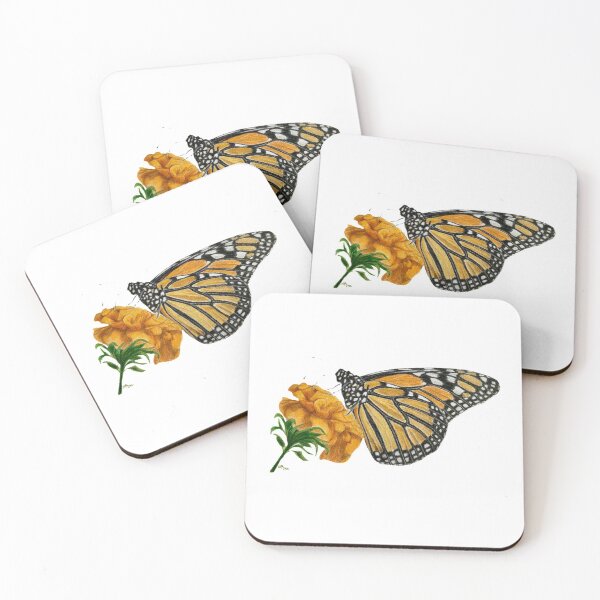 Item preview, Monarch butterfly on flower | insect designed and sold by NathBros.