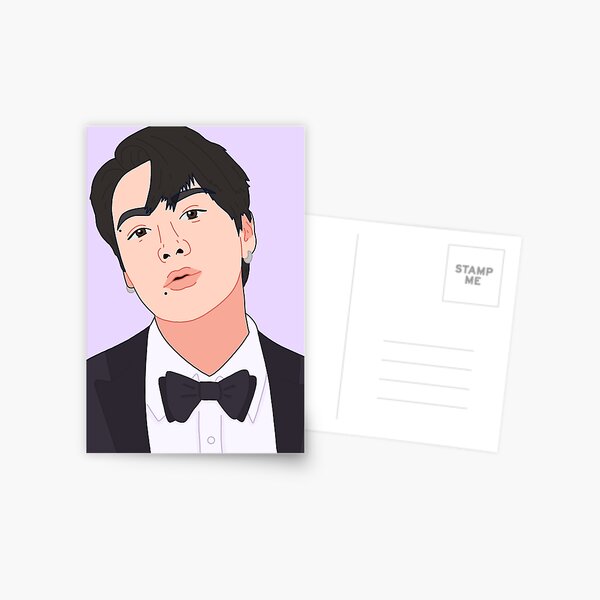 Item preview, BTS - JUNGKOOK - Portrait designed and sold by MomosDrawing.