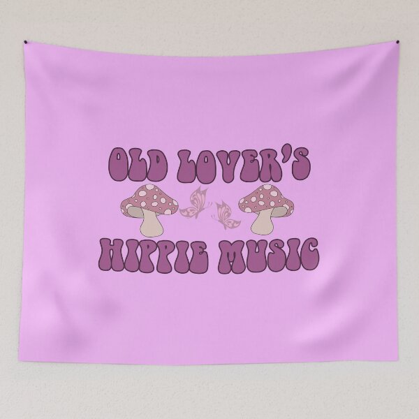Item preview, Old Lover's Hippie Music designed and sold by MaevesArtShop.