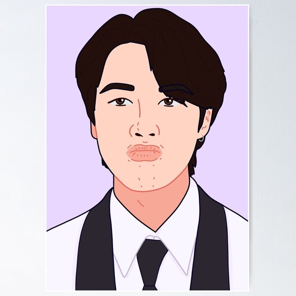 Item preview, BTS - JIMIN - Portrait designed and sold by MomosDrawing.