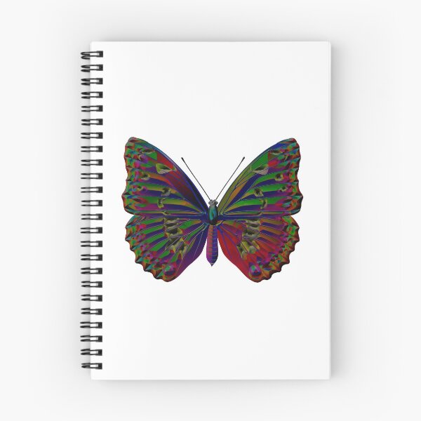 Item preview, Rainbow color butterfly designed and sold by Elonium.