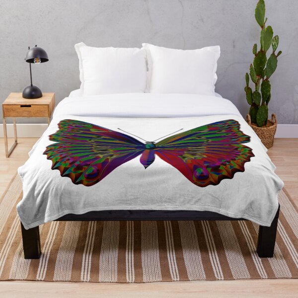 Artikelvorschau, Regenbogenfarbener Schmetterling entworfen und verkauft von Elonium.