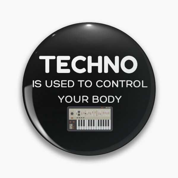 Item preview, techno control your body designed and sold by Artycreative1.