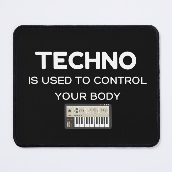 Item preview, techno control your body designed and sold by Artycreative1.
