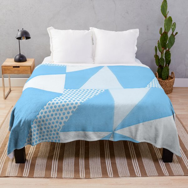 Item preview, Beautiful Geometric Blue Pattern, Decorative Background designed and sold by docferds.