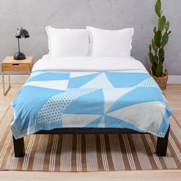 Item preview, Beautiful Geometric Blue Pattern, Decorative Background designed and sold by docferds.