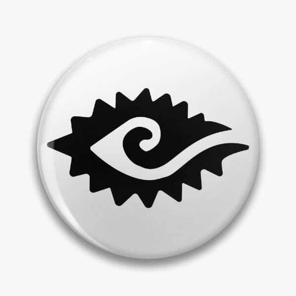 Item preview, Aztec Sea Shell Tribal Symbol designed and sold by boneytoes.