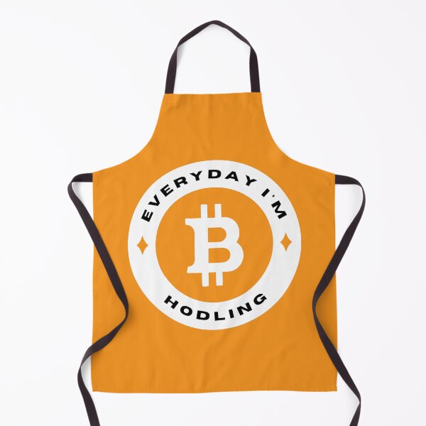 Item preview, Everyday I'm Hodling - Bitcoin (BTC) - Color designed and sold by issaapparel.