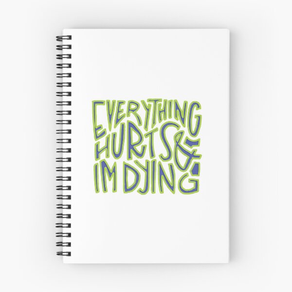 Item preview, everything hurts & i'm dying designed and sold by artbygussie.