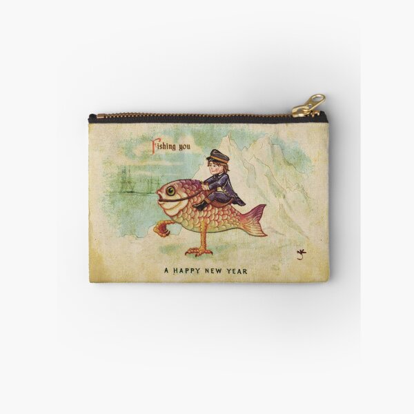 Item preview, James Fishjames - Victorian New Years Card designed and sold by soididthisthing.