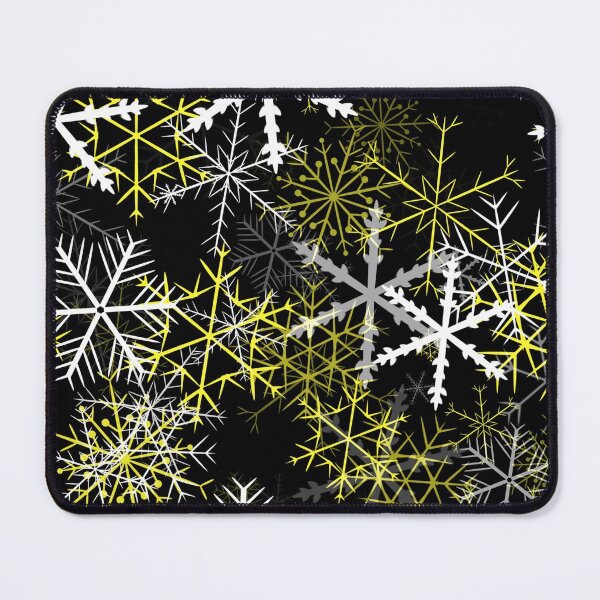 Item preview, Gold and White Snowflakes designed and sold by JeebieRiver.