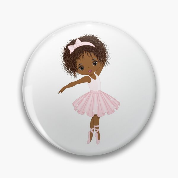 Aperçu de l'œuvre African American Ballerina créée et vendue par CreativeMill.